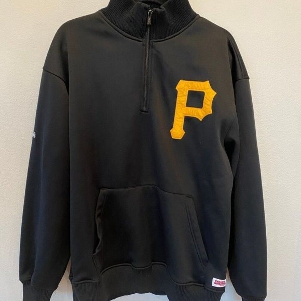 Black and Gold Pullover Jacket
